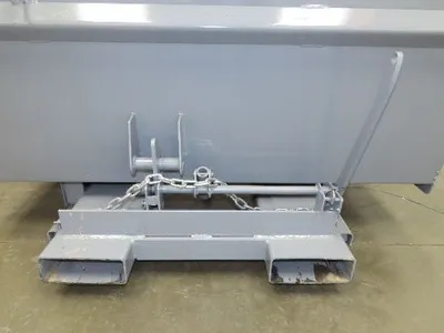 Wright 3 YD Self Dumping Hopper Bump Dump 4000lbs Trash Recycling 10 Gauge Bin