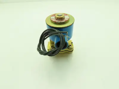 Honeywell Skinner 705X3D2B Brass Solenoid Valve 2-Way NC 24VDC 40 PSI 1/2" NPT