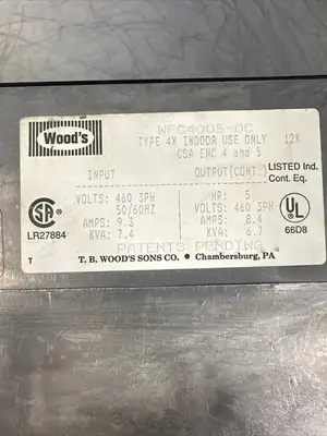 Woods WFC4005-0C 9.3 / 8.4 AMP Drive - No Cover (BIN-2.2.5)