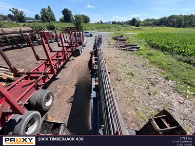 Used 2000 TIMBERJACK 430 Log Loader Pennsylvania US | Proxy Equipment #1426071