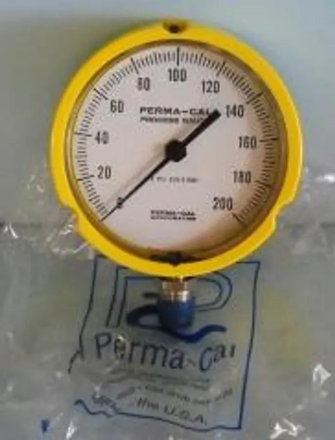 QTY. 2. PERMA-CAL PROCESS GAUGE PSI DIVISIONS 0-20...