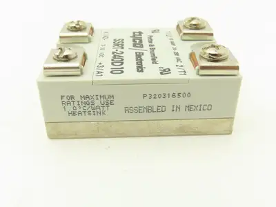 Ingersoll Rand 39198528 Relay Solid State 10A 24-280VAC Compressor Component