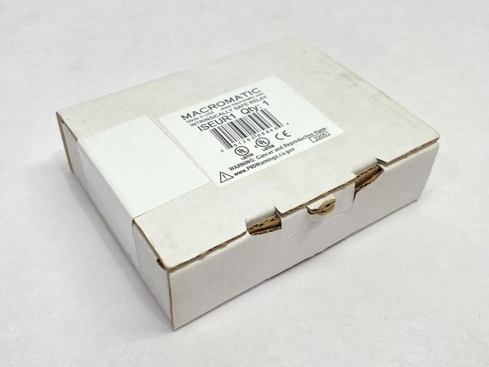 ISEUR1 | Macromatic  ISE Series Intrinsically Safe Relay 102-132VAC / 10-125VDC - New