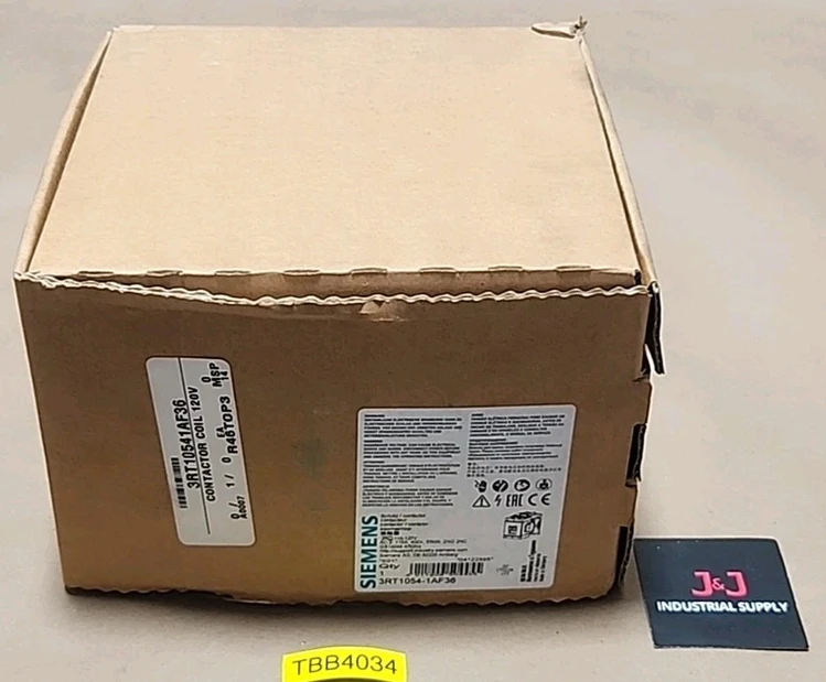 New | in-Stock Siemens 3RT1054-1AF36 Electronics & Components | J&J Industrial Supply #545969