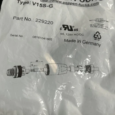 NEW PEPPERL & FUCHS 229220
