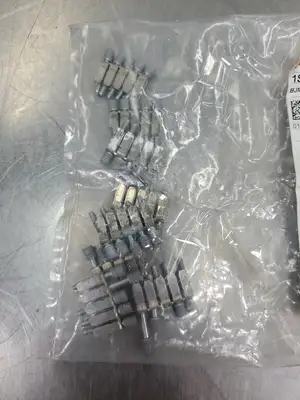 ABB 1SNA176281R2200 BJMI5-5 POLES JUMPER TERMINAL, LOT OF 8. 4F-47/1