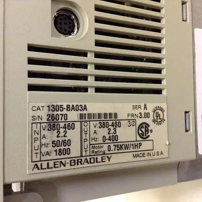 USED ALLEN BRADLEY 1305-BA03A SER A