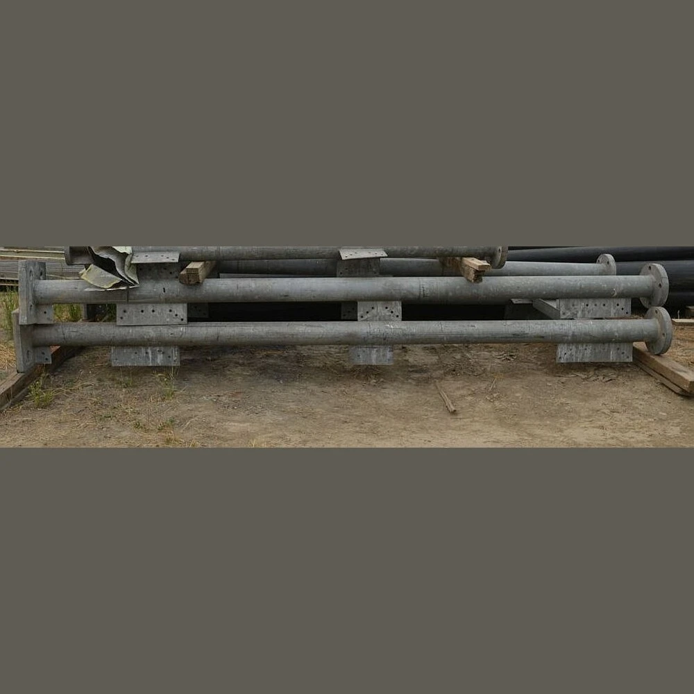 6 in. X 15 in. long Galvanized Steel Pipe