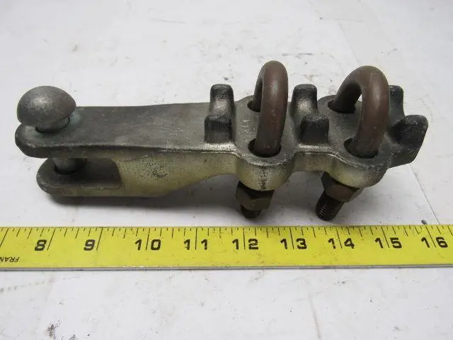 ESS CO. 60947 Cast Iron Electrical  Wire Cable Clevis