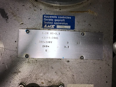 USED 2005 LNS Super Hydrobar 3.20HS-3.3