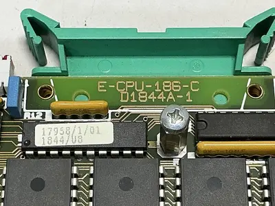 USED KEBA E-CPU-186-C/16MHZ D1844A-1