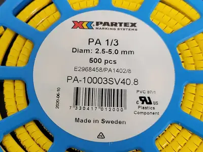 NEW PARTEX PA-10003SV40.8