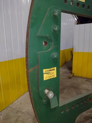 11,600 LBS RIMCO MODEL #R5-2450 ROTATOR POWERED I-BEAM ROLLOVER / ROTATOR MACHINE: STOCK #23597