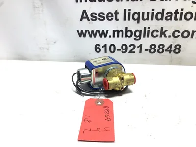 Alcon U31-43-21-12Z 1/4″ Brass 3 Way Solenoid Valve 120V 60Hz 14.25W