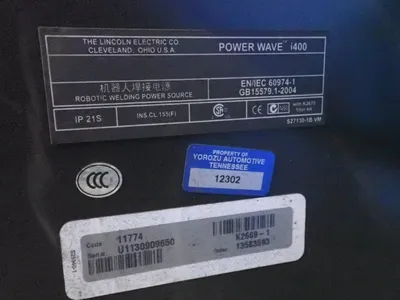 USED LINCOLN ELECTRIC POWER WAVE I400