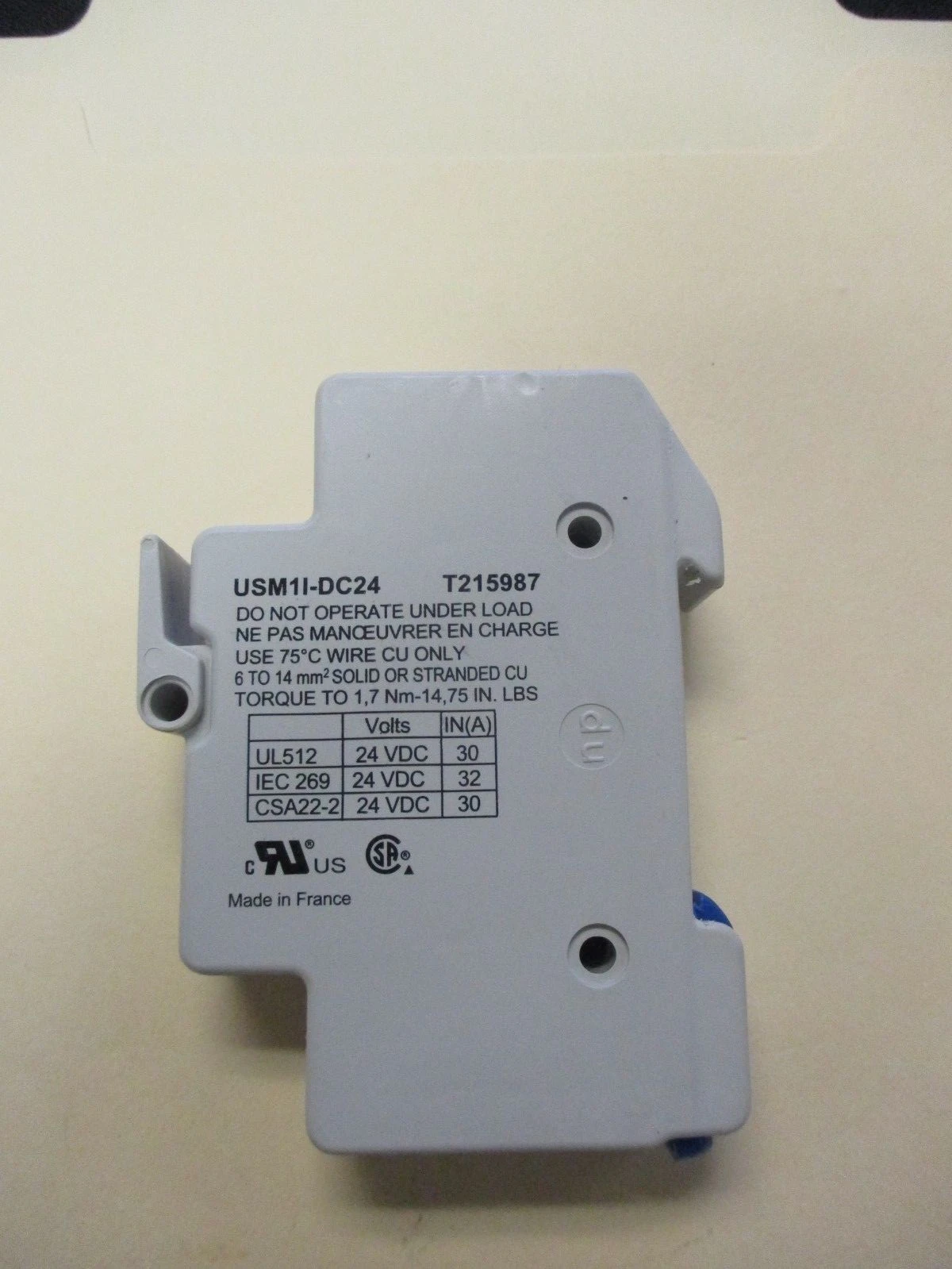 USED Ferraz Shawmut USM1I-DC24