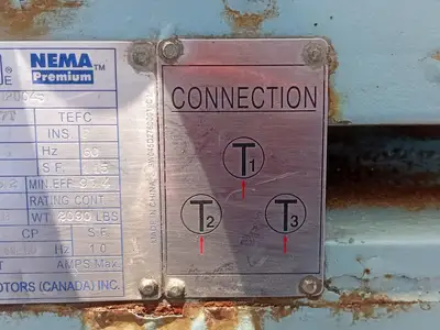 Used TECO-WESTINGHOUSE PDH20045 A.C. Motors British Columbia CA | Lenmark #1489127
