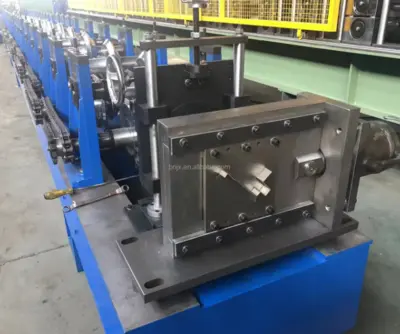 Steel Frame Purlin CZ Roll Forming Machine with Chromed Hydraulic Cutting in Wuxi, China