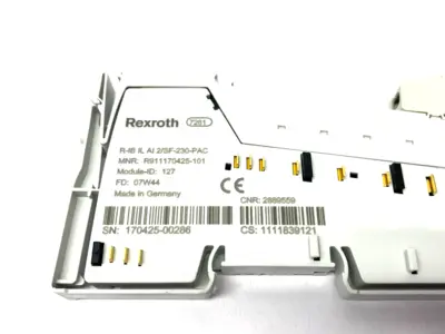 USED BOSCH REXROTH ANALOG INPUT INTERFACE MODULE R-IB IL AI 2/SF-230-PAC