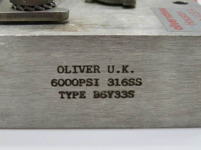 Used OLIVER _UNKNOWN_ Valves/Fittings Texas US | OCO Industrial #1716363