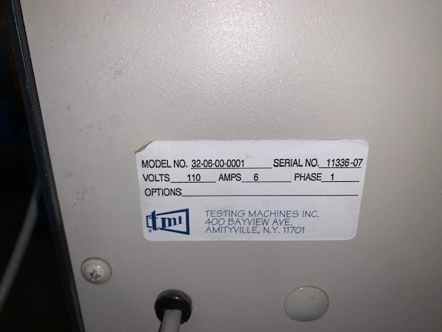 Used TMI Testing Machines Inc 32-06 Miscellaneous Laboratory Equipment Minnesota US | Peak Machinery, Inc. #286090