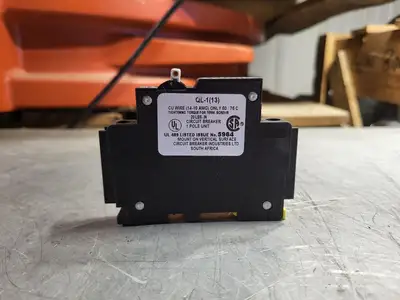 NEW 2007 CIRCUIT BREAKER INDUSTRIES QL-1-13-DM-KM-15