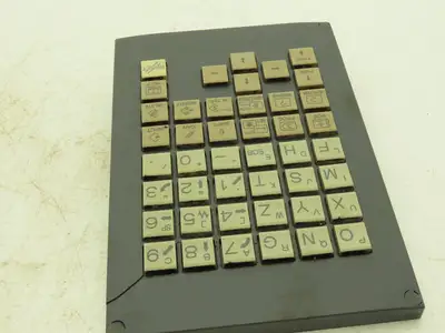 Fanuc A02B-0323-C120#M MDI Unit Operator Interface Control Panel Keypad 44-Key