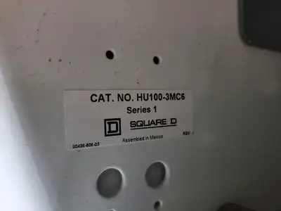 USED SQUARE D MODEL 6