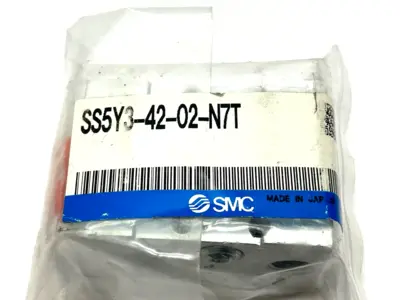 SS5Y3-42-02-N7T | SMC  Manifold Base Mount SY3000 Series - New