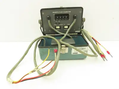 Foxboro 896 CAL Magnetic Flow Calibrator 1-10mV With Mechanical Dial Counter