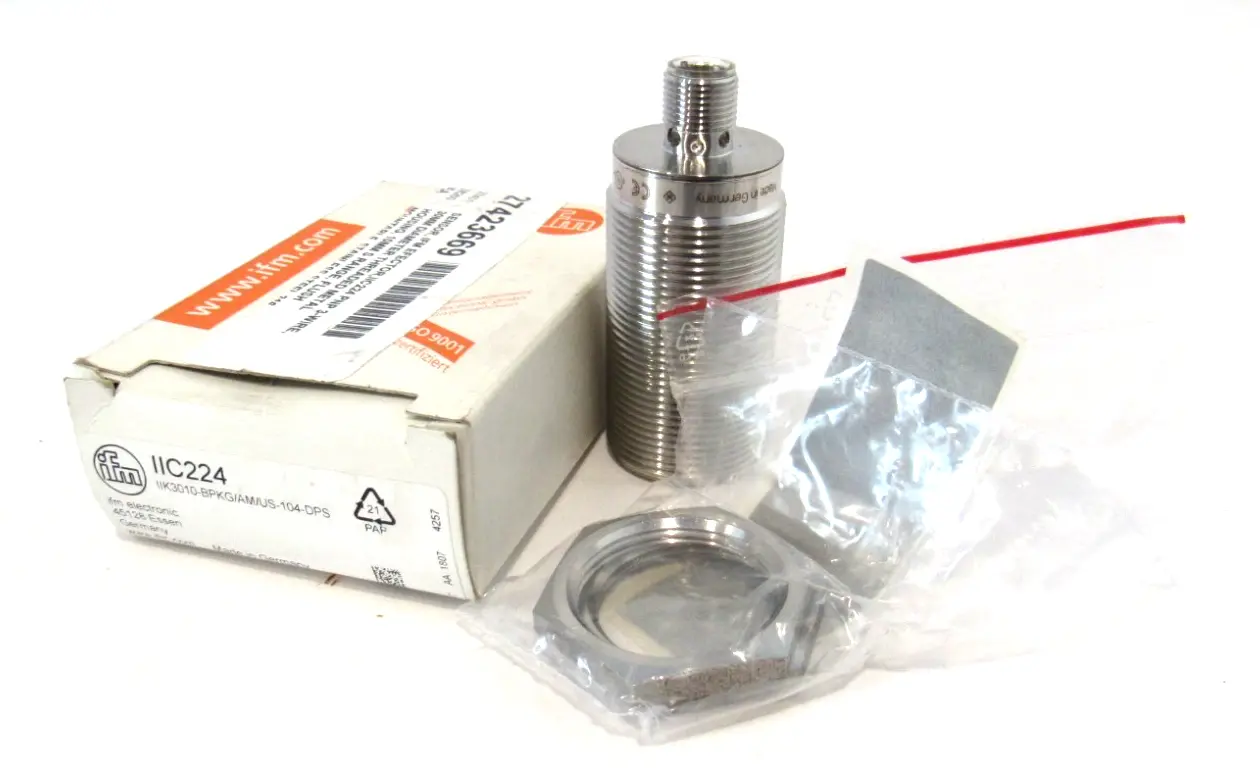 NEW IFM EFECTOR IIK3010-BPKG/AM/US-104-DPS IIC224 SENSOR IIK3010BPKGAMUS104DPS