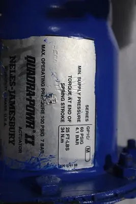 1" Jamesbury Stainless Ball Valve QUADRA-POWR II STOCK S-618