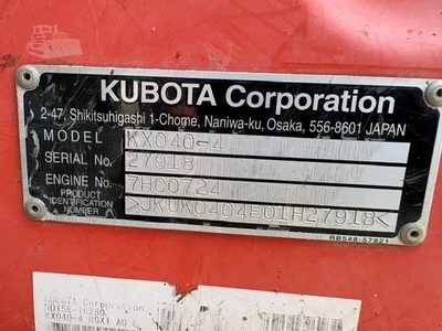 Used 2014 KUBOTA KX040-4 Crawler Excavators - Mini North Carolina US | Southeastern Equipment Corp #1467736