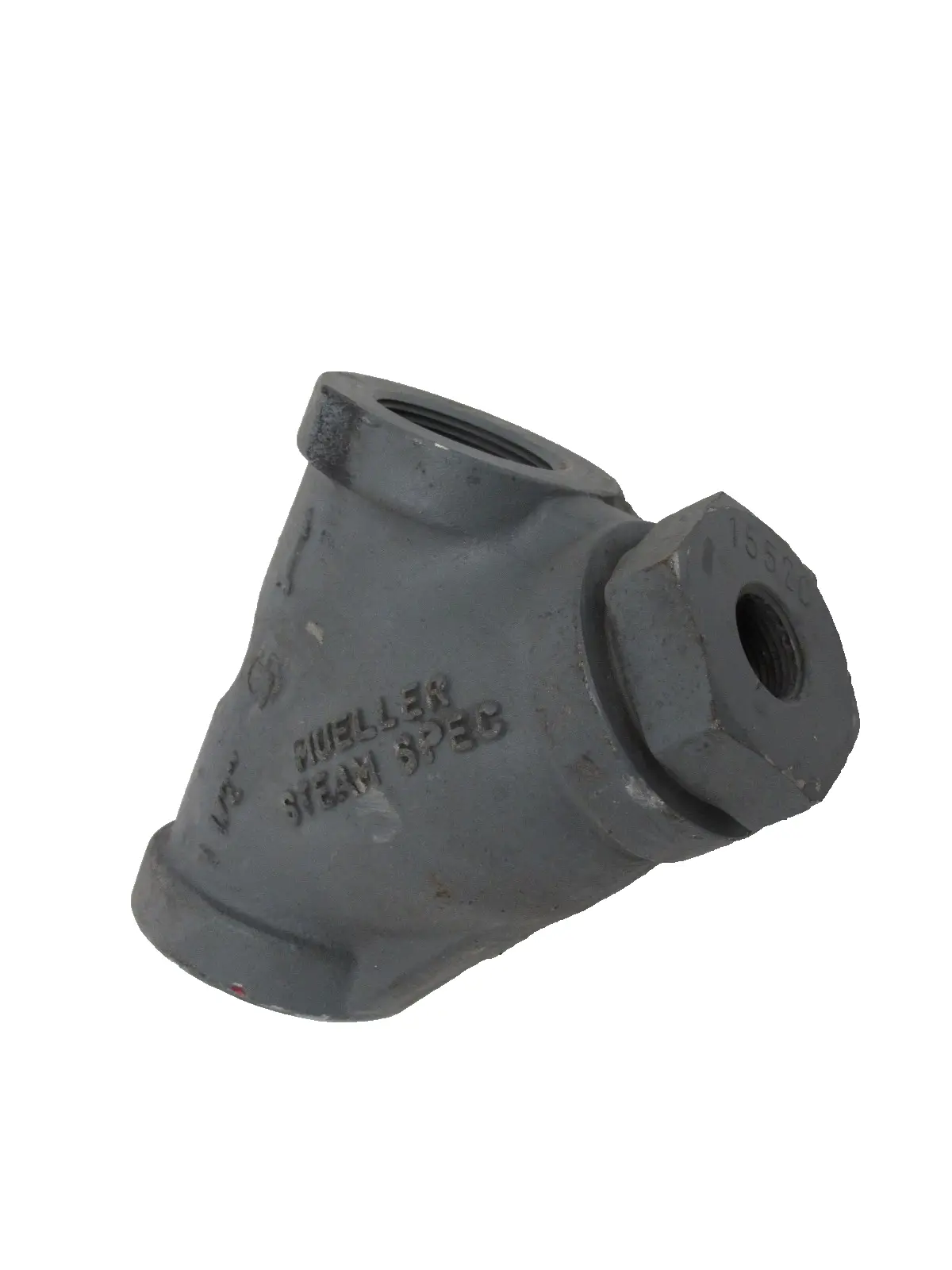 NEW MEULLER STEAM 1.5-580-01 Y-STRAINER 1-1/2" 1558001