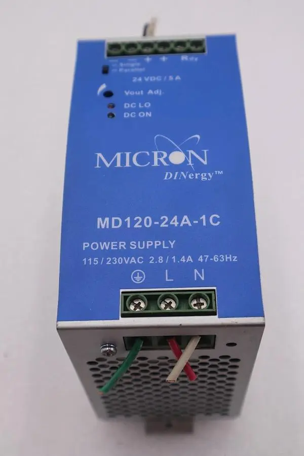Micron Industries MD120-24A-1C Power Supply #K-265A