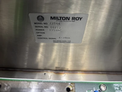 MILTON ROY FLOW CONTROL 22084