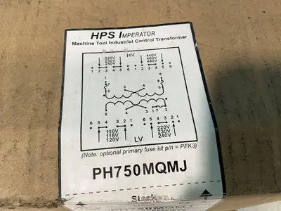 New | in-Stock HAMMOND POWER SOLUTIONS INC. PH750MQMJ Transformers Ohio US | HGR 24 #1478219