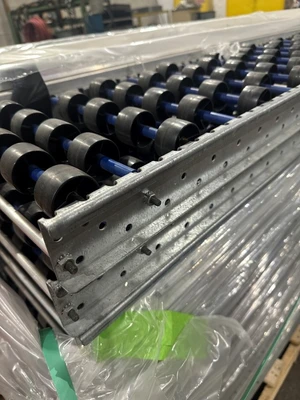 FLOW 10" X 78" ROLLER CONVEYOR