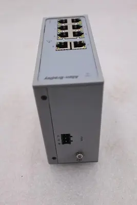 ALLEN BRADLEY 1783-US8T STRATIX 2000 UNMANAGED ETHERNET SWITCH SER A #K-2643