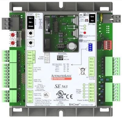 ALC Automated Logic Corporation SE563 Single Equipment Controller, 20 Point [New]