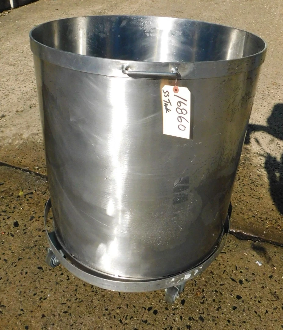 USED SS OPEN TANK 75 GALLON