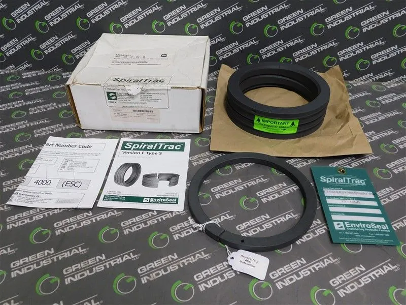 EnviroSeal SpiralTrac FI5708RS7288(MGE)12-0564 Axially Split Seal Ver.F New