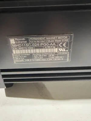 USED REXROTH INDRAMAT MHD115C-024-PG0-AA