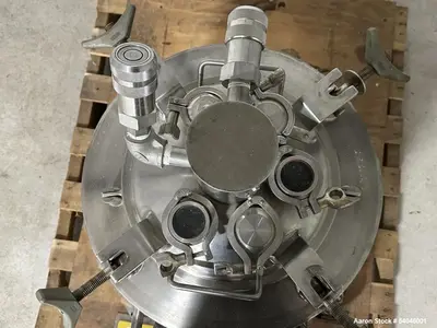 Used Precision Stainless 5 Gallon (20 Liter) Pressure/Vacuum Freeze Tank – 316L SS, Jacketed, Portable, 50 PSI
