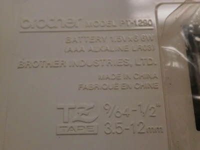 USED Broother PT-1290