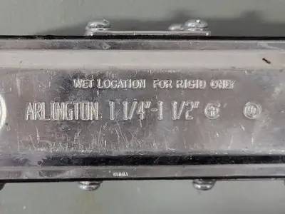 1-1/4" - 1-1/2" Aluminum Conduit Body