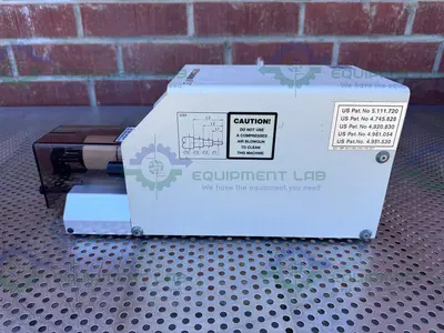USED SCHLEUNIGER MP257 PROGRAMMABLE COAXIAL CABLE STRIPPING MACHINE
