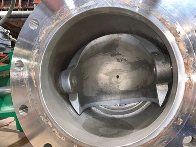 Fisher 14" V150 V-Ball Control Valve