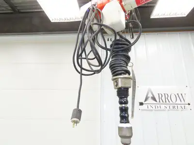 Harrington ED525DA 1/4 Ton 525lb Electric Chain Hoist 5' Lift 10-44FPM 1Ph 115V