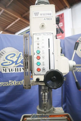 Used WILTON 2402 Heavy Duty & Sensitive Single Spindle Drills California US | Sterling Machinery Exchange #1465341